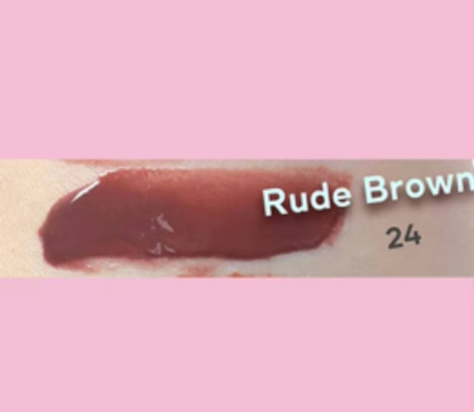 Lashes by LaJamie Llc. Rude Brown 7ml Hydrating Lip Gloss