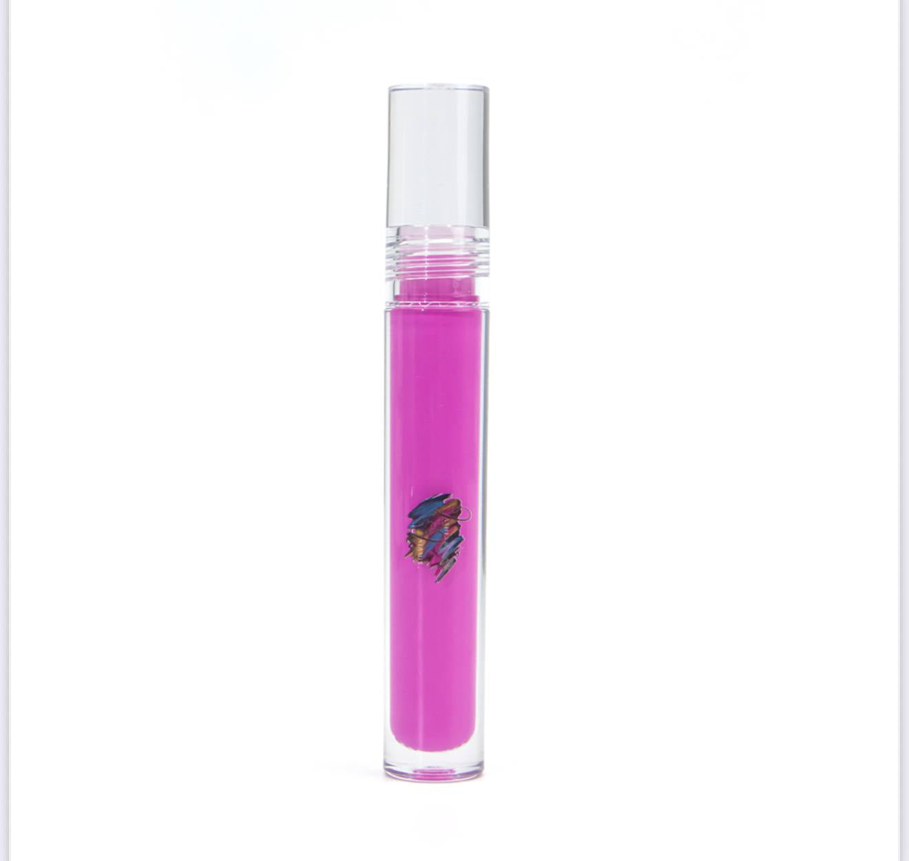 Lashes by LaJamie Llc. Hot Pink 7ml Hydrating Lip Gloss